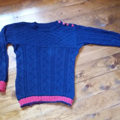 MARTINA, cotton jumper for the bairns