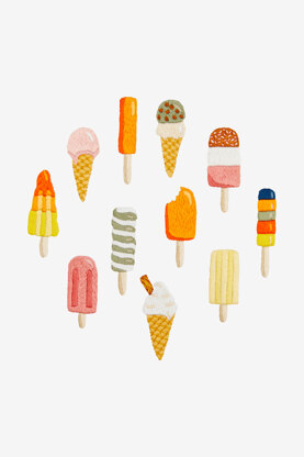 DMC Ice Lollies - PAT17202 - Downloadable PDF