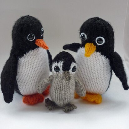 Porter Penguin Family Amigurumi Pattern