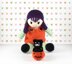 Polly pumpkin doll knitting pattern 19022