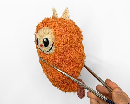 Crochet Labubu Shrimp