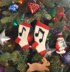 Musical Christmas Stocking Ornament Set