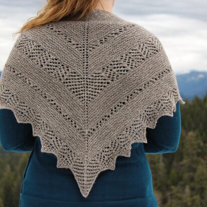 Follow Your Arrow Shawl