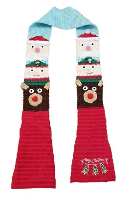 Christmas Totem Pole Kitchen Boa