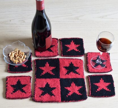 Star Coasters and Table Mat