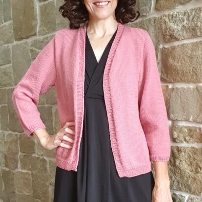 Adele - ladies 8ply classic cardigan