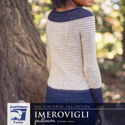 Imerovigli Pullover in Juniper Moon Farm Dromedary - J48-01 - Downloadable PDF