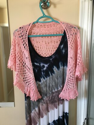 My summer flies shawl