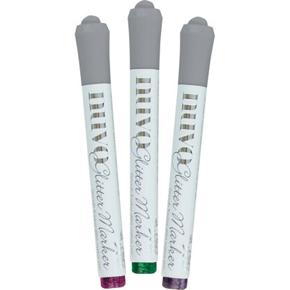 Tonic Studios Nuvo Glitter Markers 3/Pkg - Northern Lights
