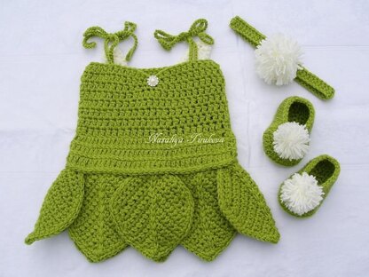 Tinker Bell Baby Dress Outfit