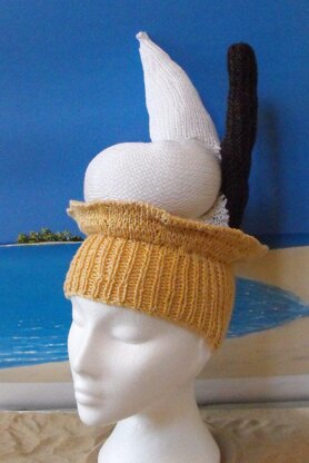 99 ICECREAM BEANIE HAT KNITTING PATTERN - MADMONKEYKNITS