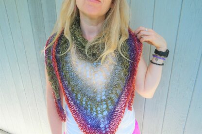 Mystical Aura Shawl