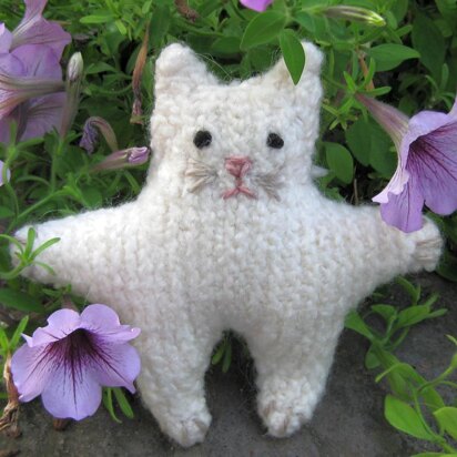 Felted Amigurumi Cat