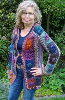 Granny meets Hippie Cardigan