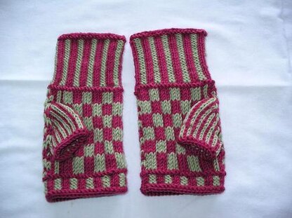 Fairisle Hand Warmers