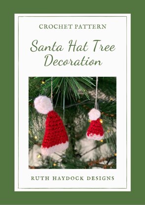 Santa Hat Tree Decoration