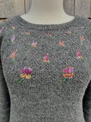 Floating Flowers Pullover