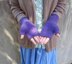 Eyelet Fingerless Gloves