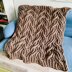 Ribbed Cable Throw Blanket