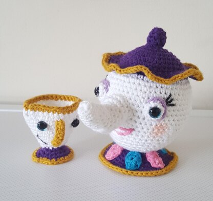 Mrs Potts and Chip