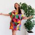 Scrap Yarn Granny Dress