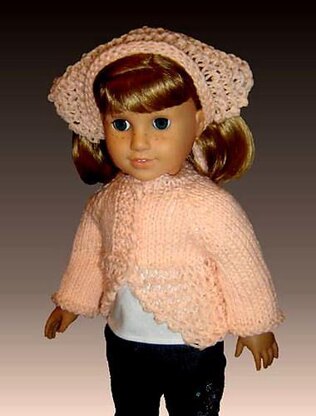 Knitting Pattern, fits American Girl and all 18 inch dolls. (Gotz) 019