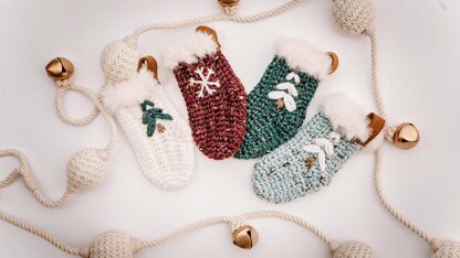 Crochet Stocking + Gift Card Holder