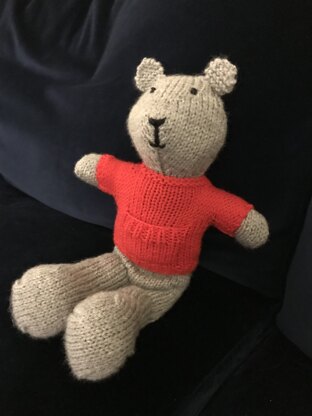Ted in a jumper