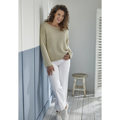 Marietta Jumper in Schachenmayr Pyramid Cotton - S10978 - Downloadable PDF