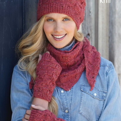 Accessories Knitted in King Cole Homespun DK - 5798 - Downloadable PDF