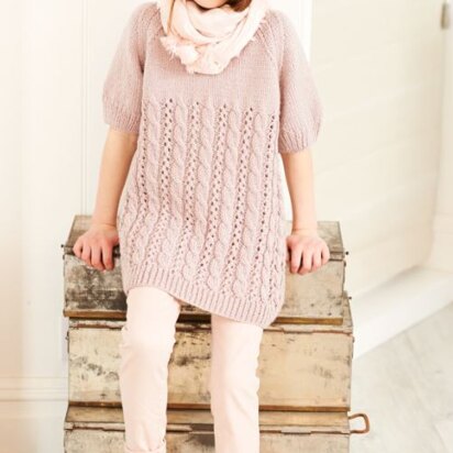 Dress and Tunic in Stylecraft Special DK - 9399 - Downloadable PDF - knitting pattern