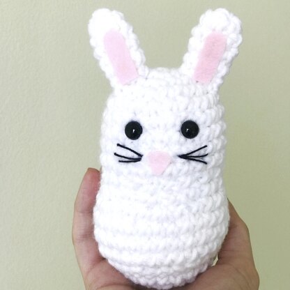 Crochet Bean Collection Baby Bunny Pattern