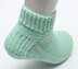 Green Apple Socks - Cuff Down