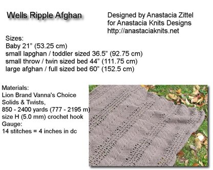 Wells Ripple Afghan