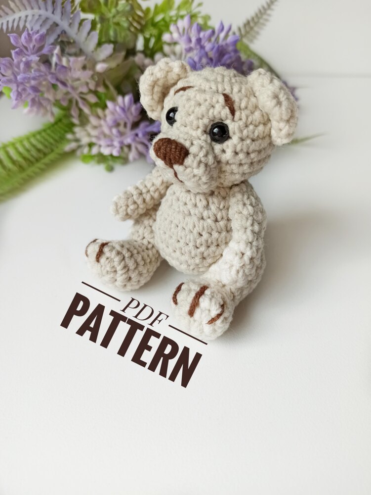 Teddy Bear Crochet Pattern – Cloud 9 Knots Crochet Pattern Shop