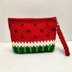 Watermelon Pouch Wristlet