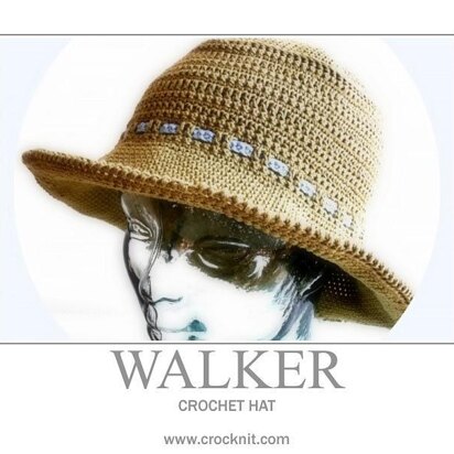 Crochet Hat WALKER - (UK British)