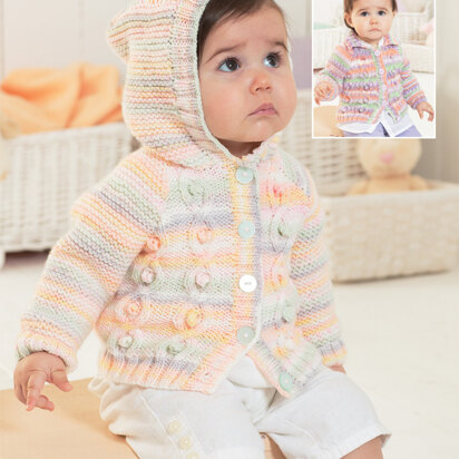 Cardigans in Sirdar Snuggly Baby Crofter DK - 1392 - Downloadable PDF