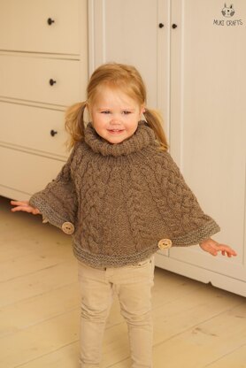 Verona Cable Poncho