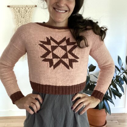 Star Quilt Pullover