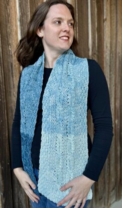 Sapphire Soliloquy Scarf