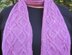 The Mecknay Cabled Scarf