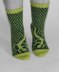 14 sock designs, Patterns in English