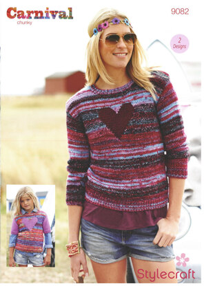 Sweaters in Stylecraft Carnival and Special Chunky - 9082