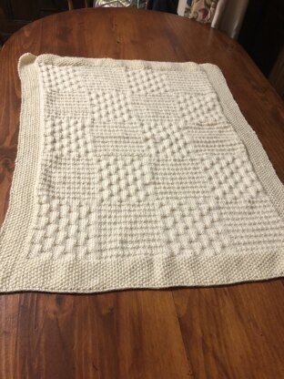 Nursery gardens baby blanket