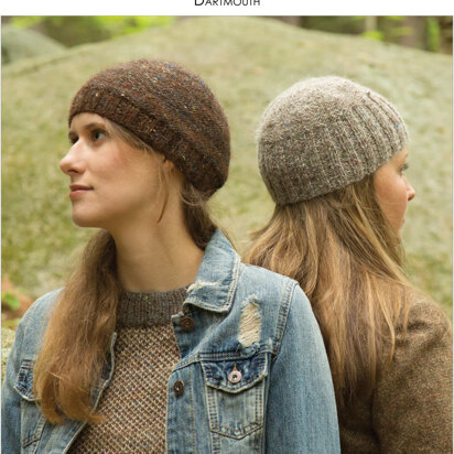 Dartmouth Hat in Classic Elite Yarns Tiverton Tweed - Downloadable PDF
