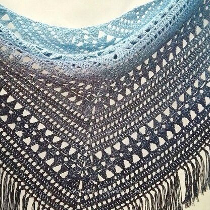 Triangles & Cones Shawl