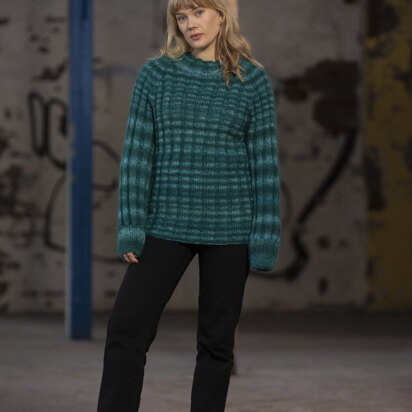 Lara Sweater in Viking of Norway Nordlys and Kid Silk - UK-2205-3 - Downloadable PDF