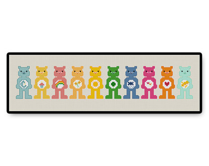 Presenting Care Bears in Counted Cross Stitch: : Books