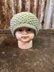 Eyelet Moss Baby Hat -- a loom knit pattern